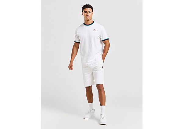 Fila Chai T-Shirt Shorts Set White- Heren White