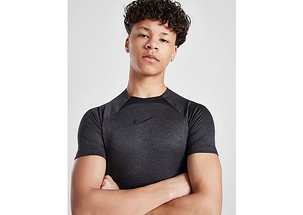 Nike Dri-FIT Academy Marl T-Shirt Junior - Mens, Black