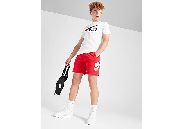 Nike French Terry Shorts Junior Red