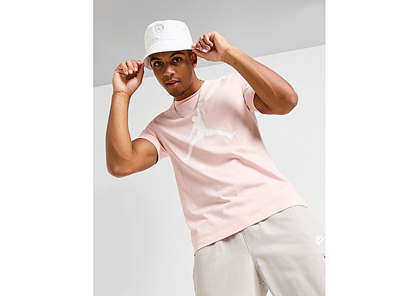 Jordan Large Logo T-Shirt Pink