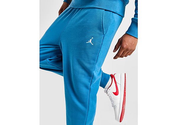 Jordan Essential Fleece Pants Industrial Blue White- Heren Industrial Blue White