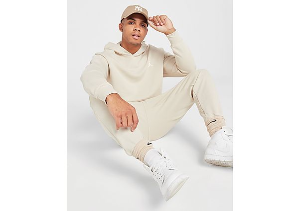 Jordan Essentials Loopback-fleece-hoodie Hoodies legend lt brown white maat: XL beschikbare maaten:S M L XL