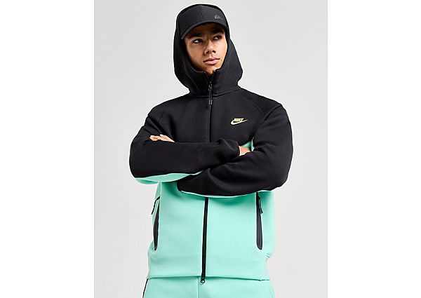 Nike Sportswear Tech Fleece Windrunner Full-zip Hoodie Trainingsjassen Heren emerald rise black maat: XXL beschikbare maaten:S M L XL XXL