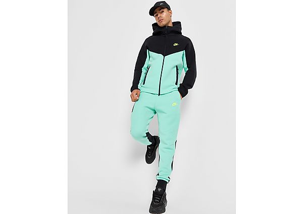 Nike Sportswear Tech Fleece Joggers Trainingsbroeken Heren emerald rise black maat: XXL beschikbare maaten:S M L XL XXL