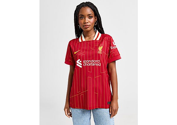 Nike Liverpool FC 2024 25 Home Shirt Dames Red- Dames Red