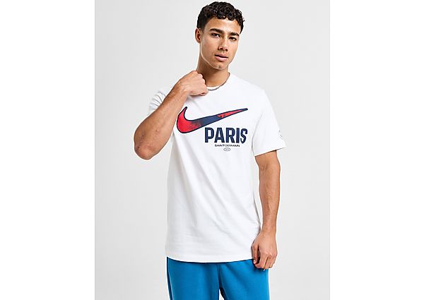 Nike Maglia Swoosh Paris Saint Germain, White