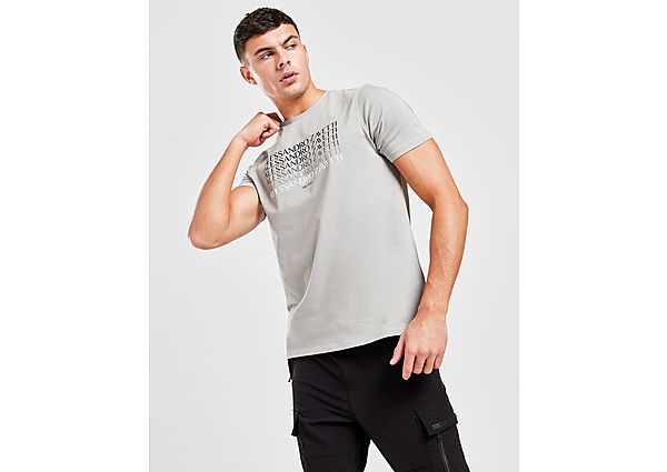 Alessandro Zavetti Faldo T-Shirt Grey- Heren Grey