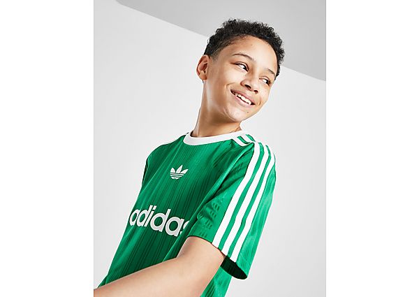 Adidas Originals Stripe T-Shirt Junior Green