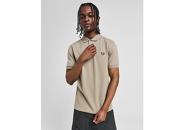 Fred Perry Core Short Sleeve Polo Shirt Brown