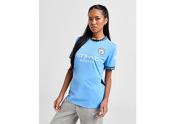 Puma Manchester City FC 2024 25 Home Shirt Dames Blue- Dames Blue