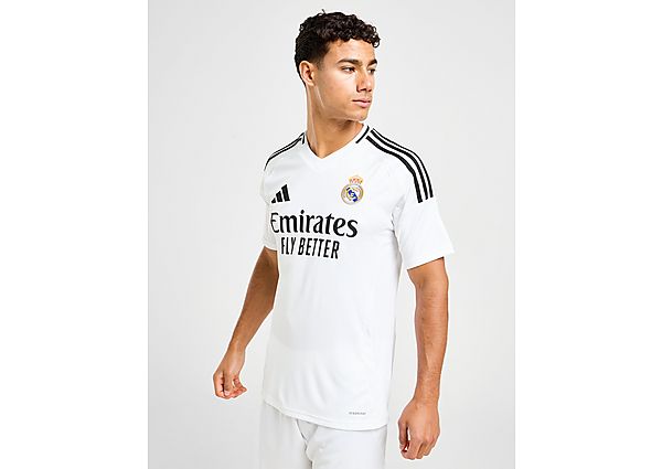 Adidas Real Madrid 2024 25 Home Shirt White- Heren White