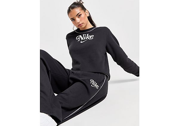 Nike Sportswear Crew-neck Fleece Sweatshirt Sweatshirts black maat: XS beschikbare maaten:XS S M L