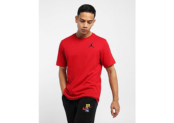 Jordan Jumpman T-shirt met korte mouwen voor heren Gym Red Black- Heren Gym Red Black