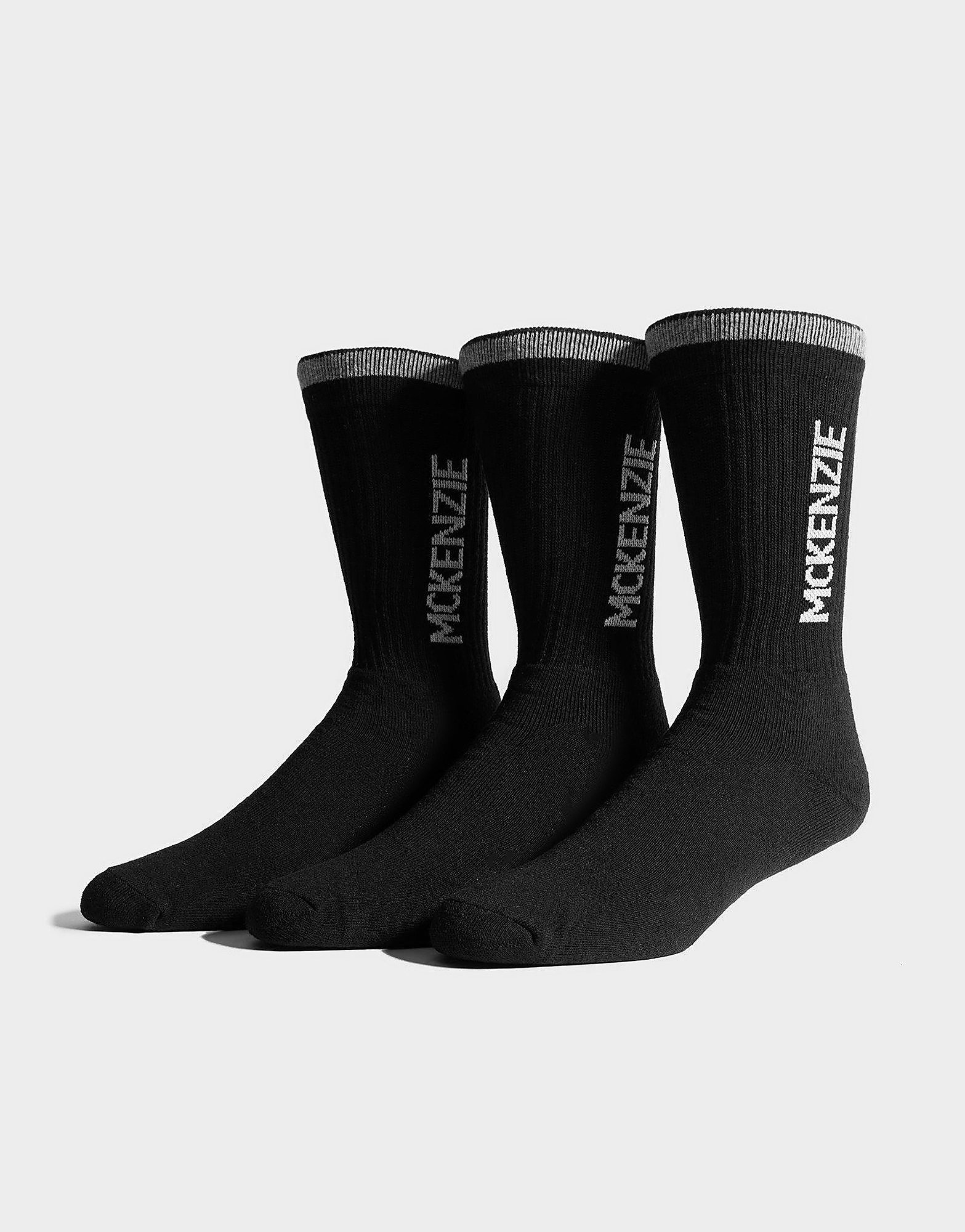 Er-Pack Sportsocken - Herren, Schwarz - male - Size: 35-38