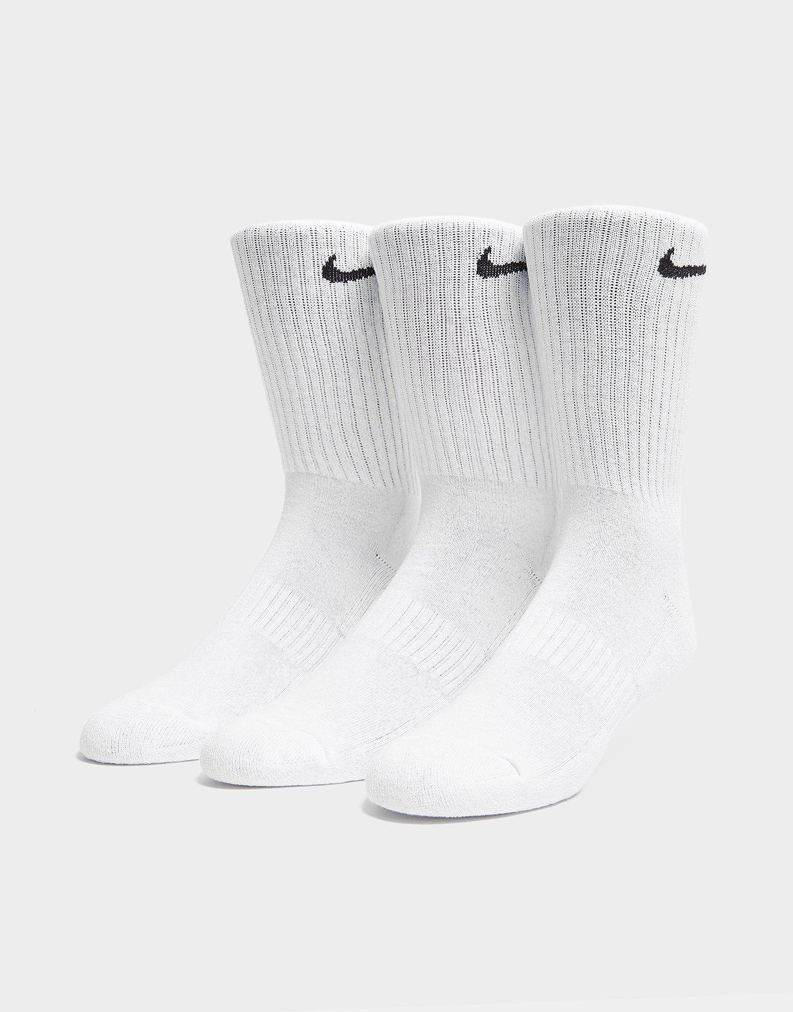 Everyday Cushioned Training Crew Socks (3 Pairs) - Herren, Weiss - male - Size: 34 - 38