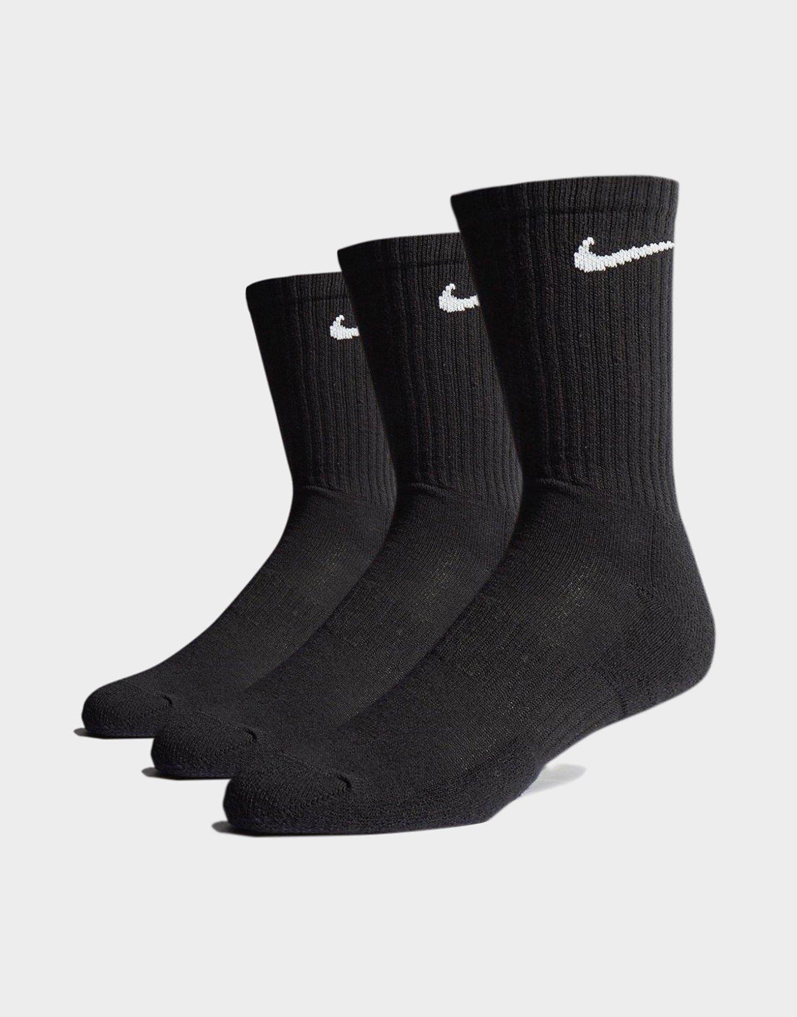 Er-Pack Everyday Cushioned Crew Trainingssocken - Herren, Schwarz - male - Size: 42 - 46