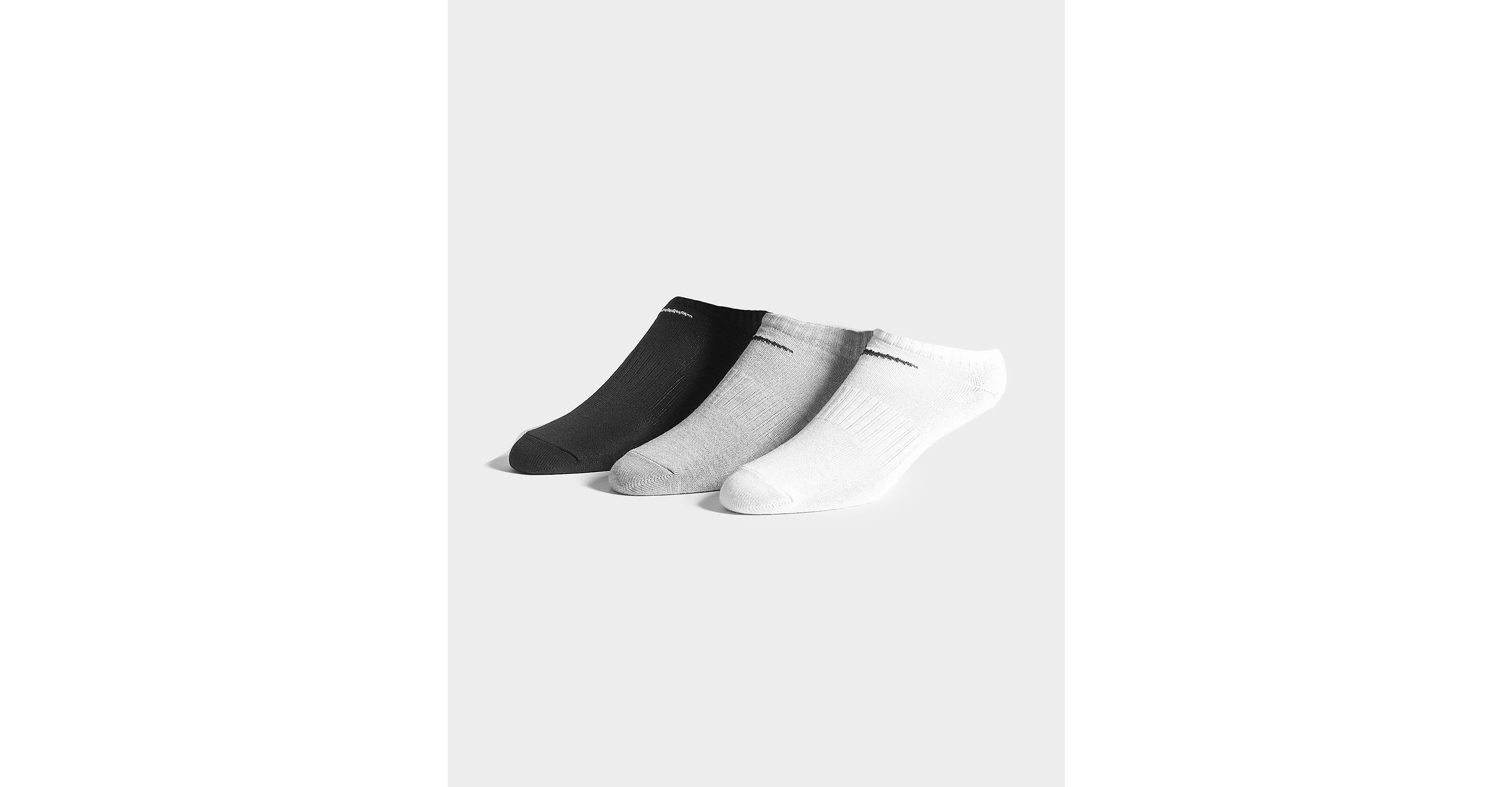 Everyday Lightweight No-Show Training Socks (3 Pair)