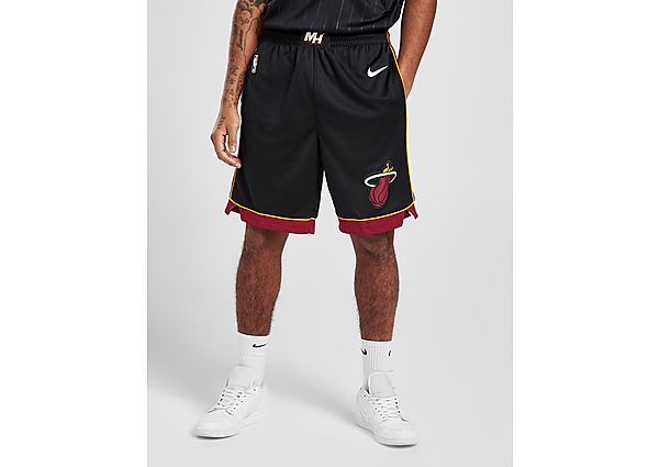 Nike Miami Heat Icon Edition Swingman Men's Nike NBA Shorts - Mens, Black