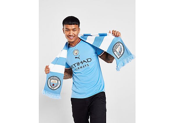 official team manchester city fc scarf - blue, blue