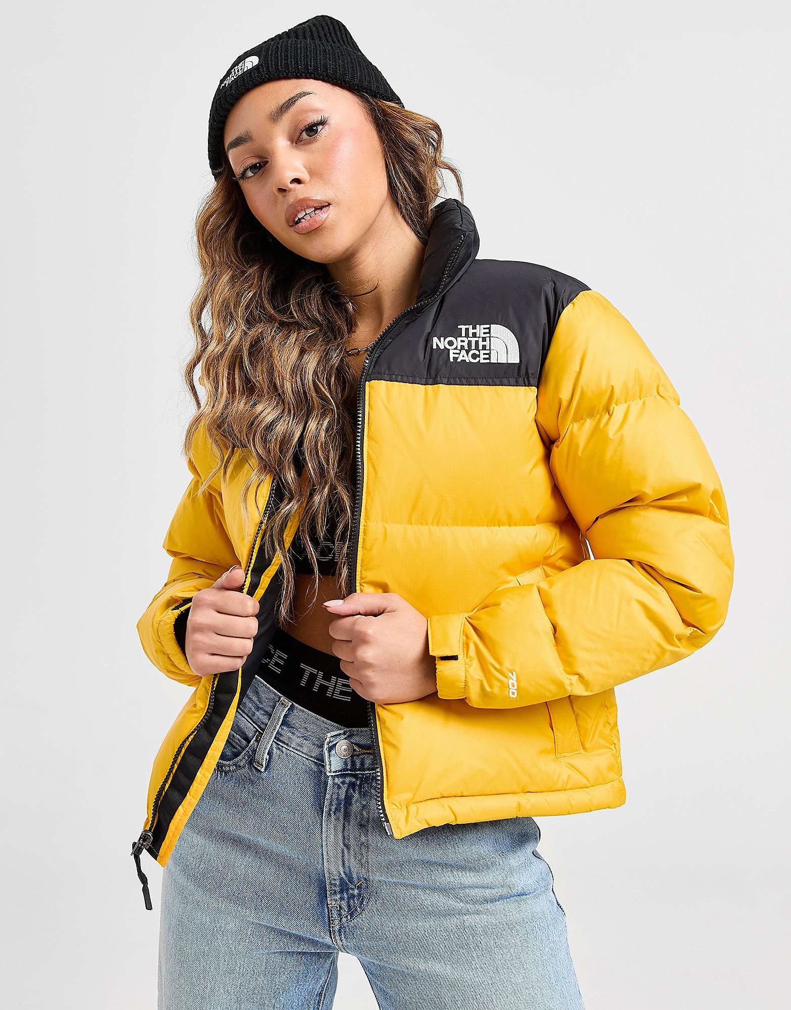 The North Face Veste Nuptse 1996 Femme Yellow Yellow