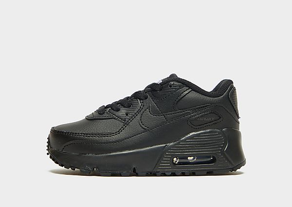 Nike Air Max 90 Leather Vauvat - Mens, Black