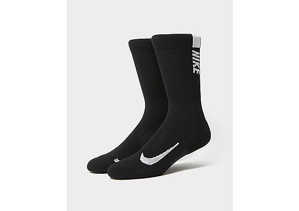 Nike 2-Pack Running Crew Socks - Mens, Black