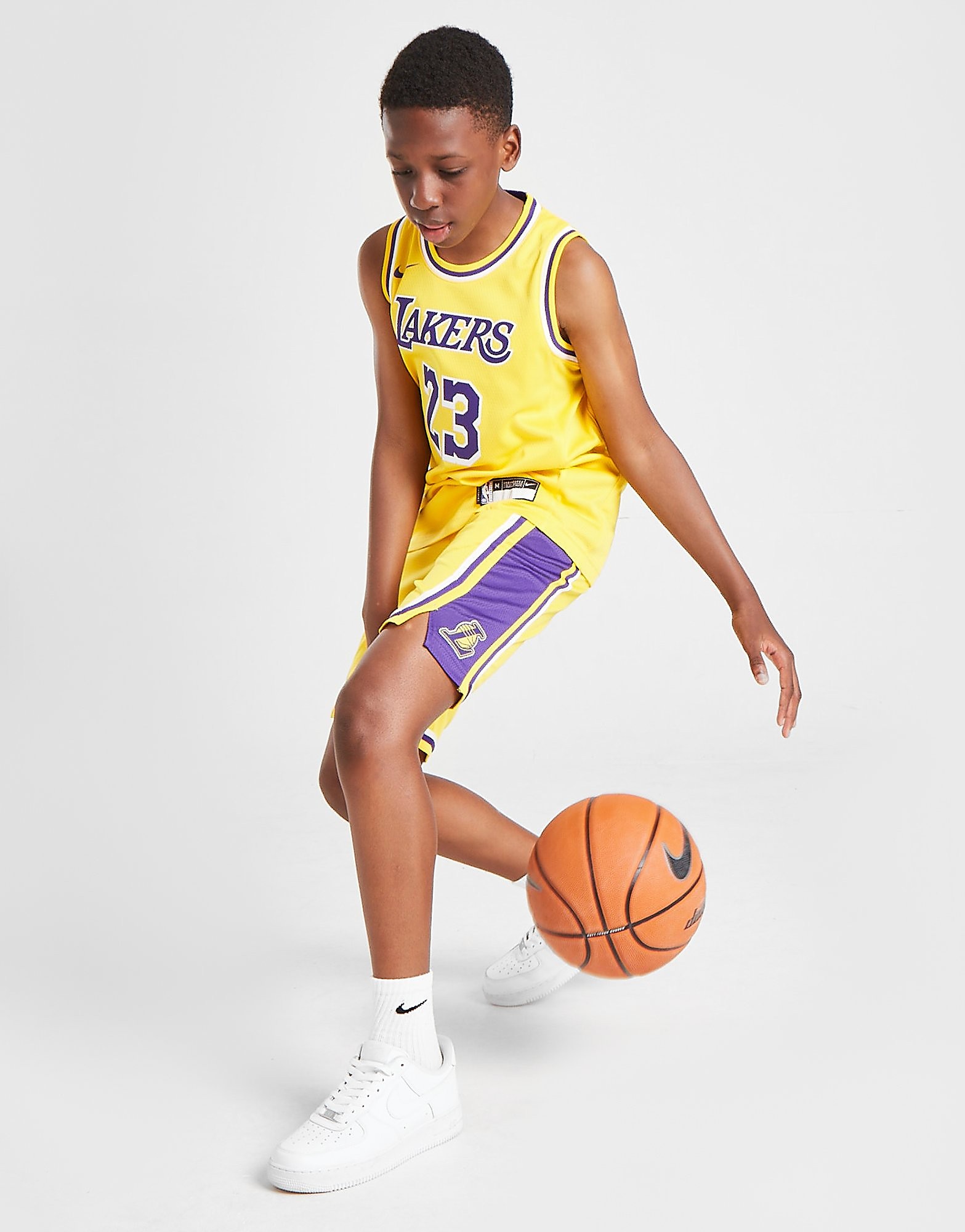 Nike NBA LA Lakers Pantaloncino Junior