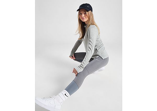 Nike Meisjes' Pro Legging Junior Carbon Heather White Kind Carbon Heather White