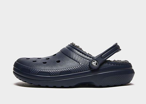 crocs classic lined clog - blue, blue