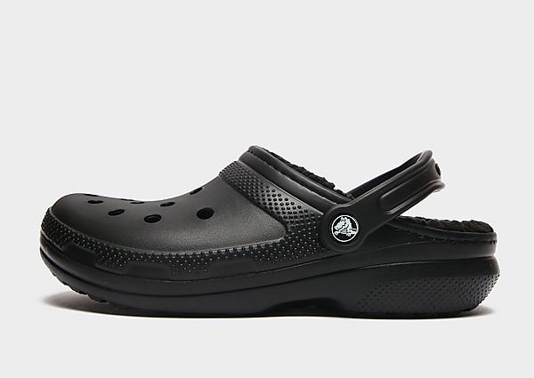 Crocs Lined Clogs Naiset, Black