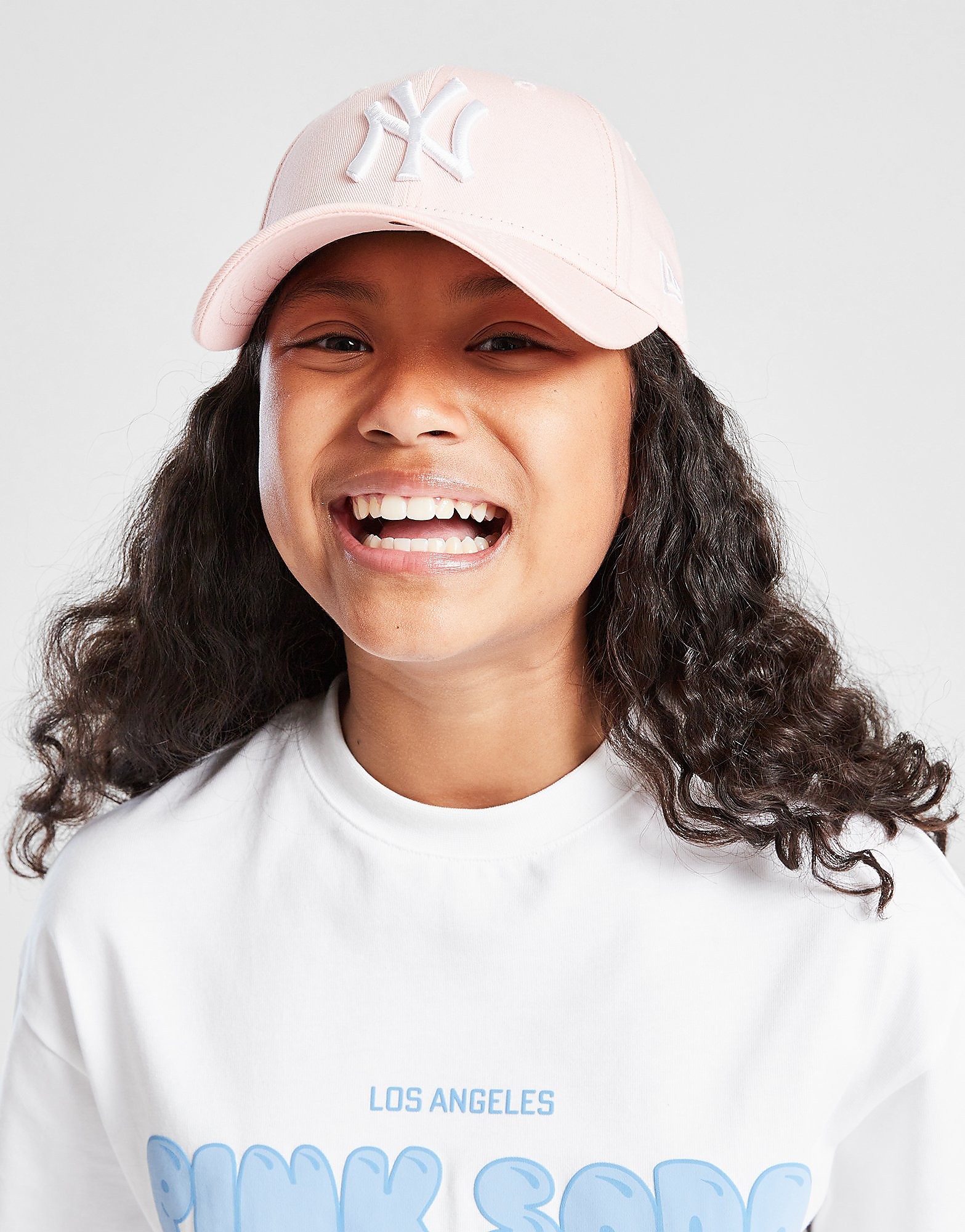 MLB 9FORTY New York Yankees Kappe Kinder - Kinder, Rosa - unisex - Size: One Size