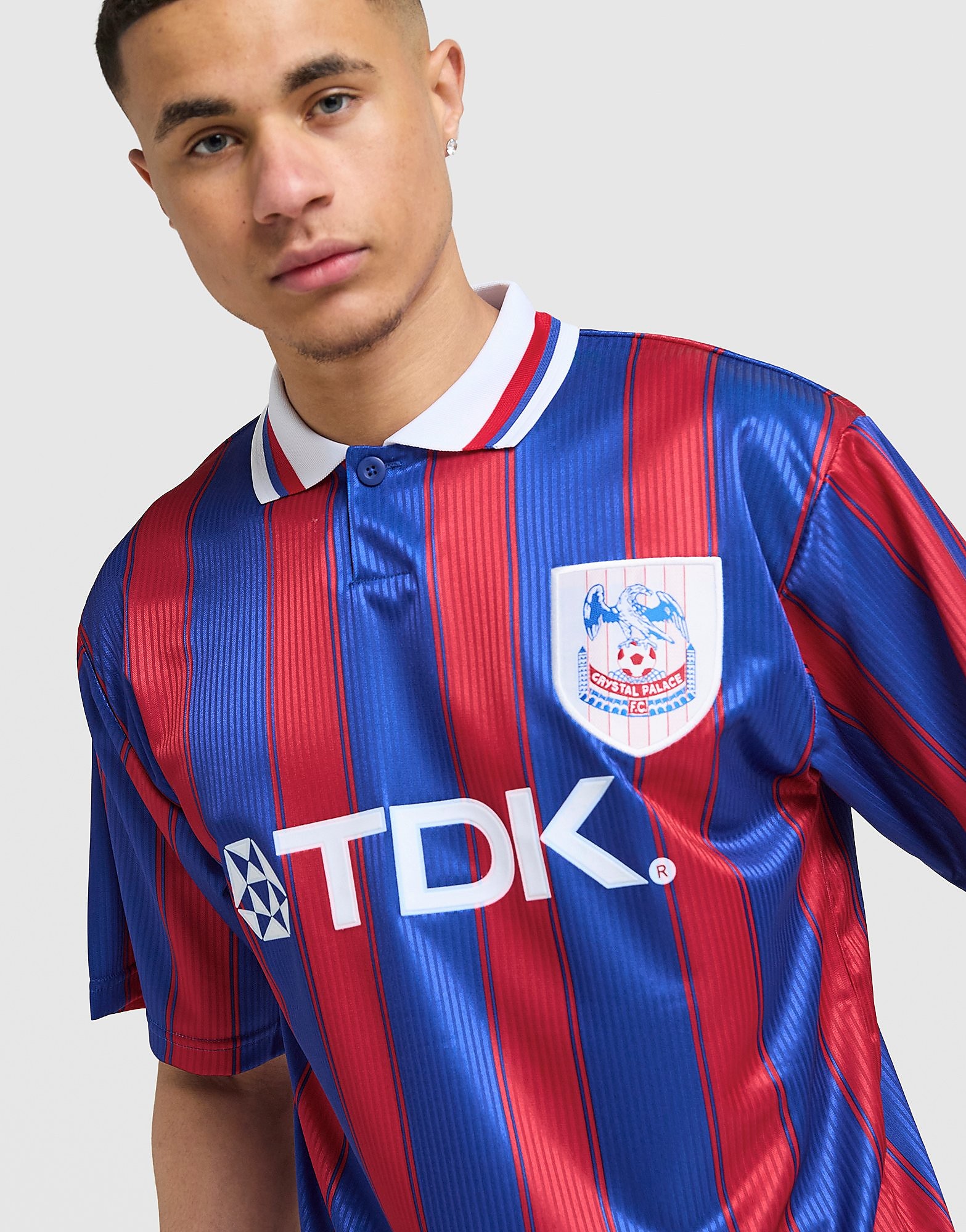 Mens Crystal Palace FC Home 1997 Retro Maglia da calcio - Giallo, giallo giallo Uomo taglia XXL