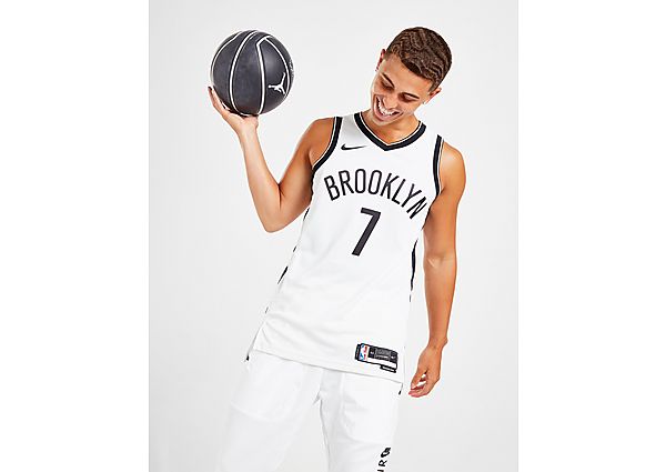 Nike NBA Brooklyn Nets Durant #7 Swingman -pelipaita Miehet - Mens, White