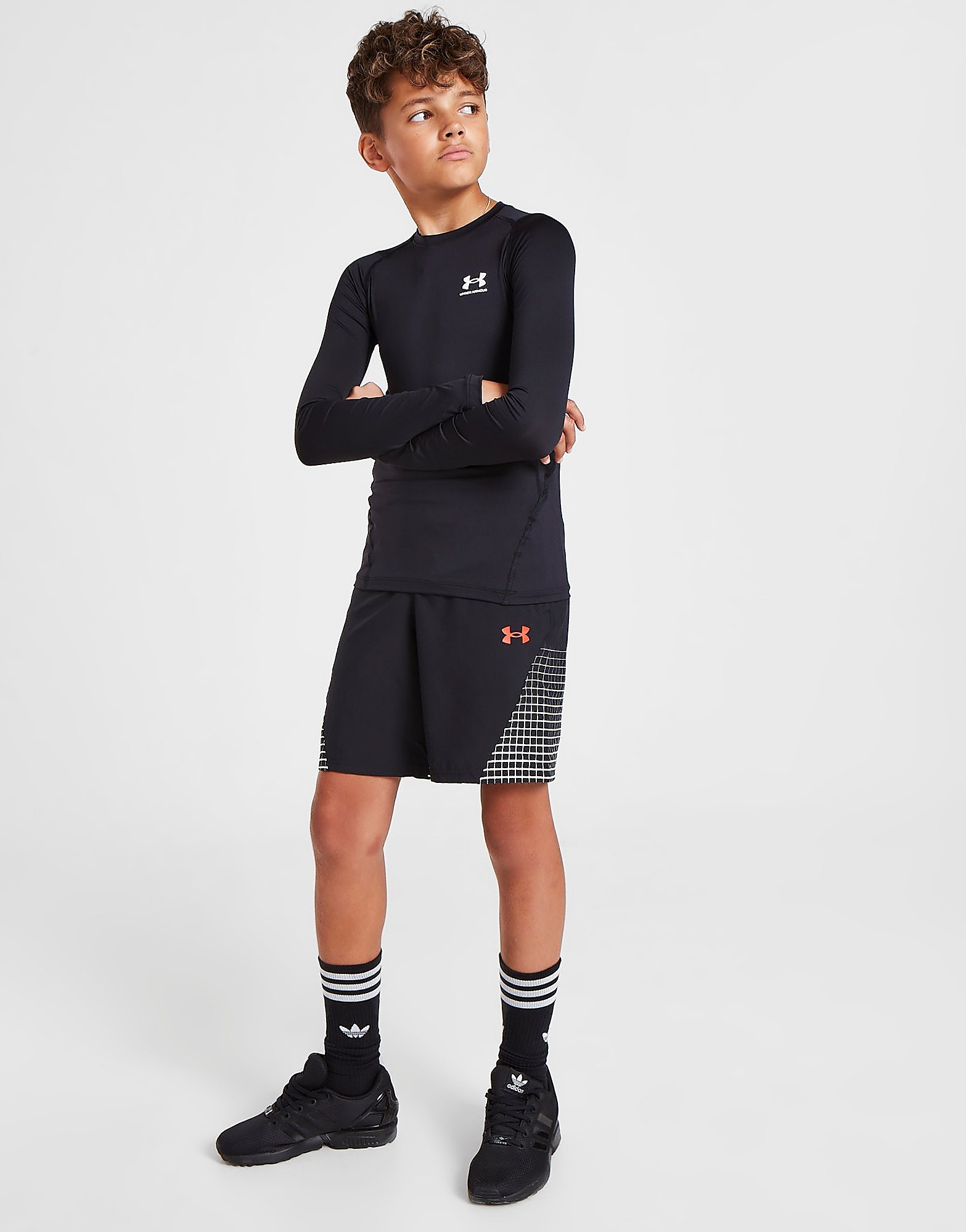 Under Armour T Shirt Manches Longues HeatGear Armour Junior