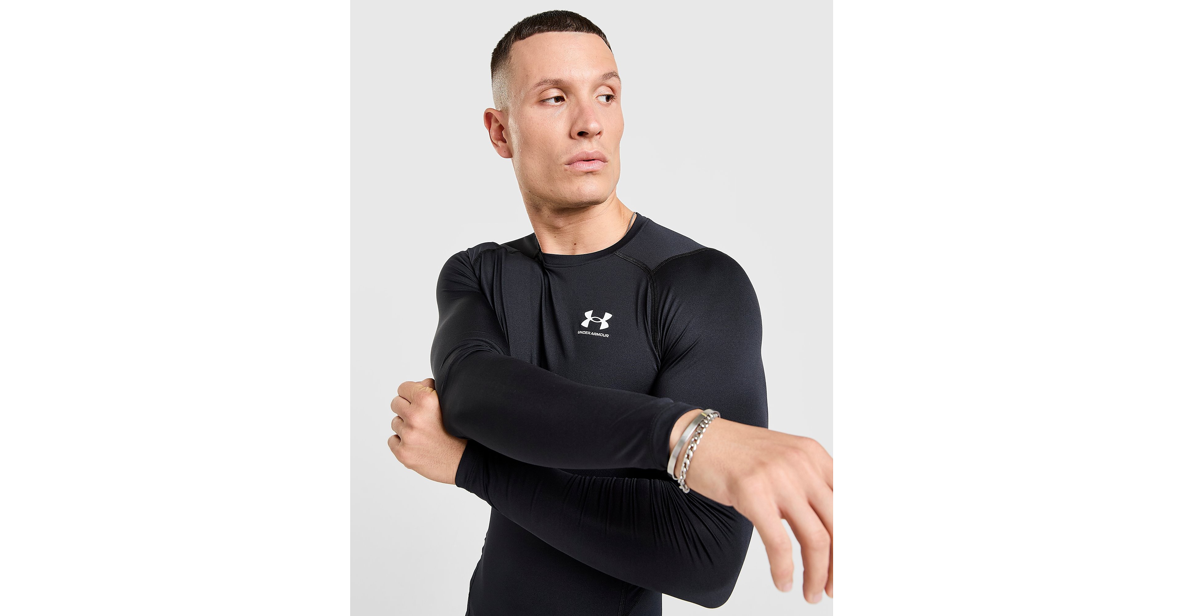 Men's HeatGear Armour Compression Long Sleeve Tee