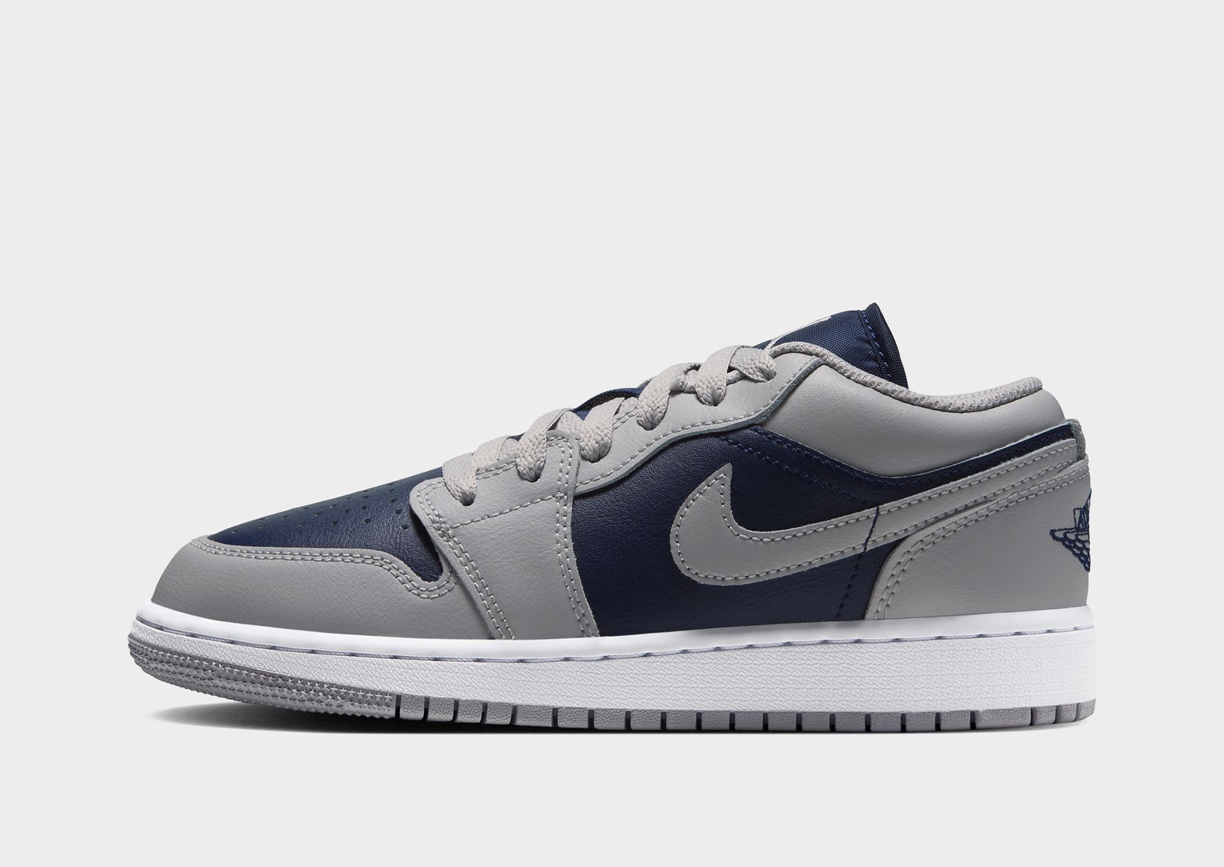 Jordan AJ1 LOW TECH GY/COL - Grijs - Kind, Grijs