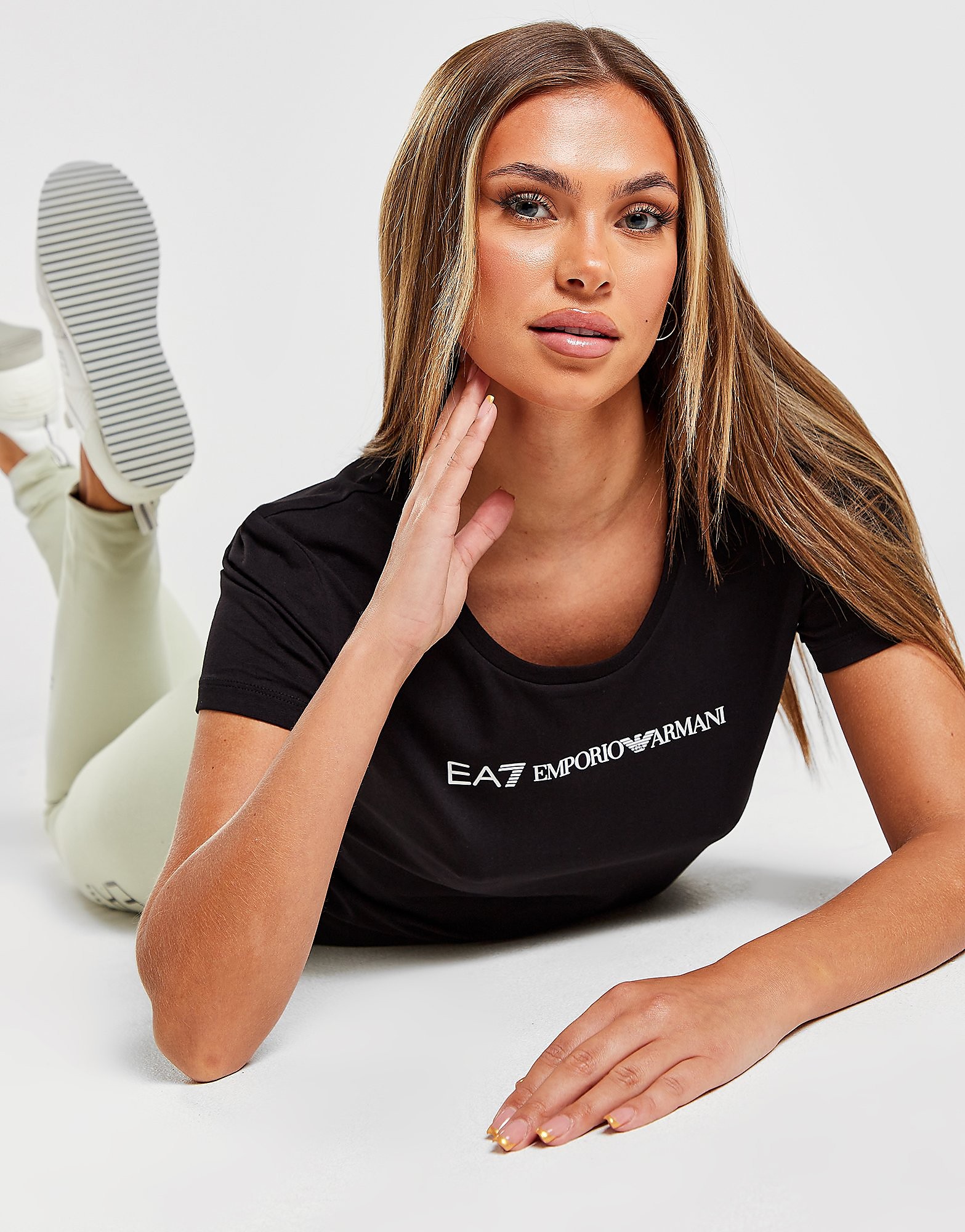 EA7 Emporio Armani T Shirt Logo Homme