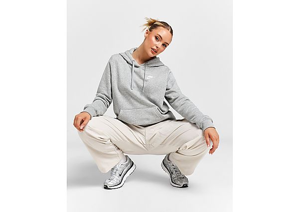Nike Huppari Naiset, Dark Grey Heather/White
