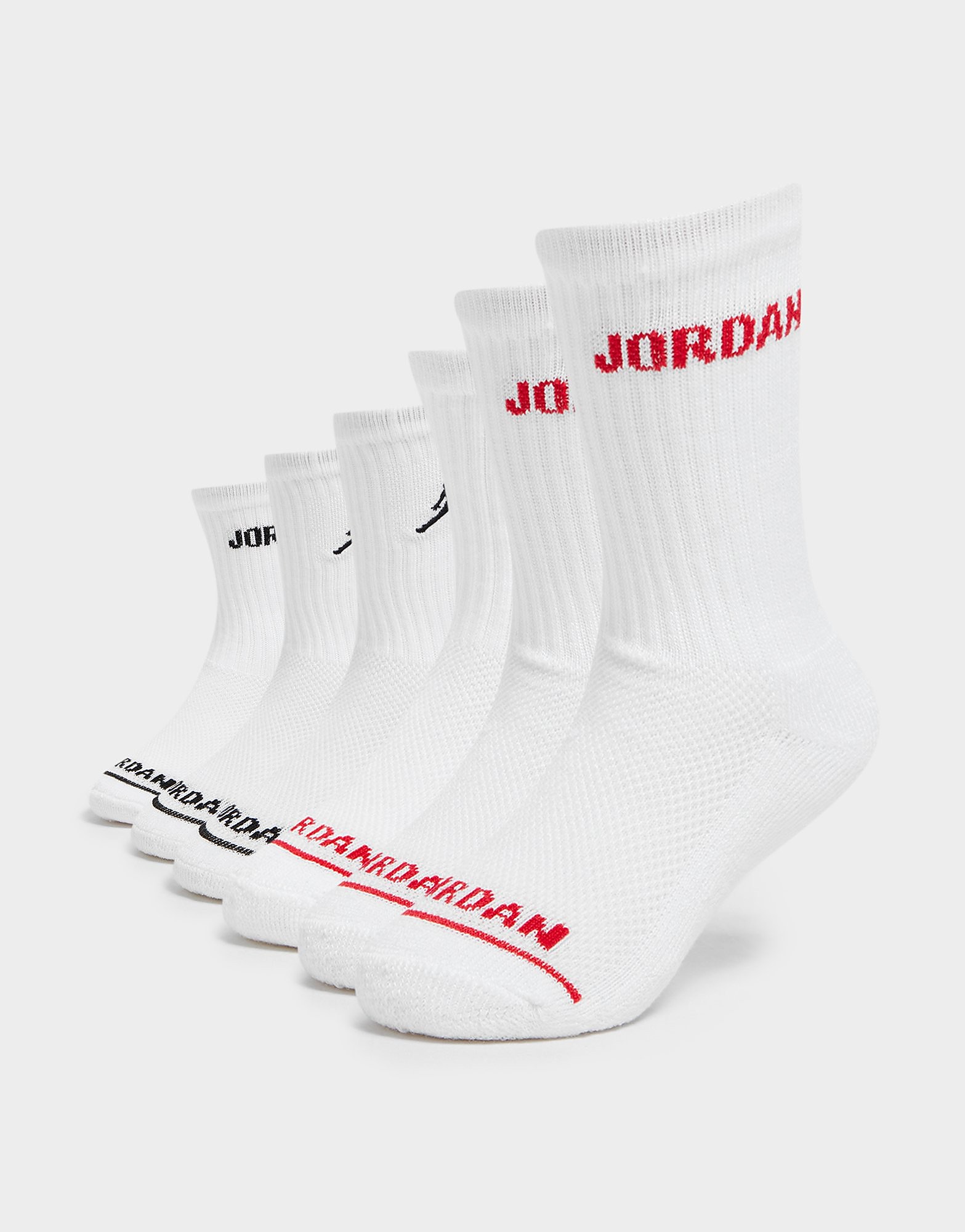 Jordan 6-Pack Calze Crew Junior