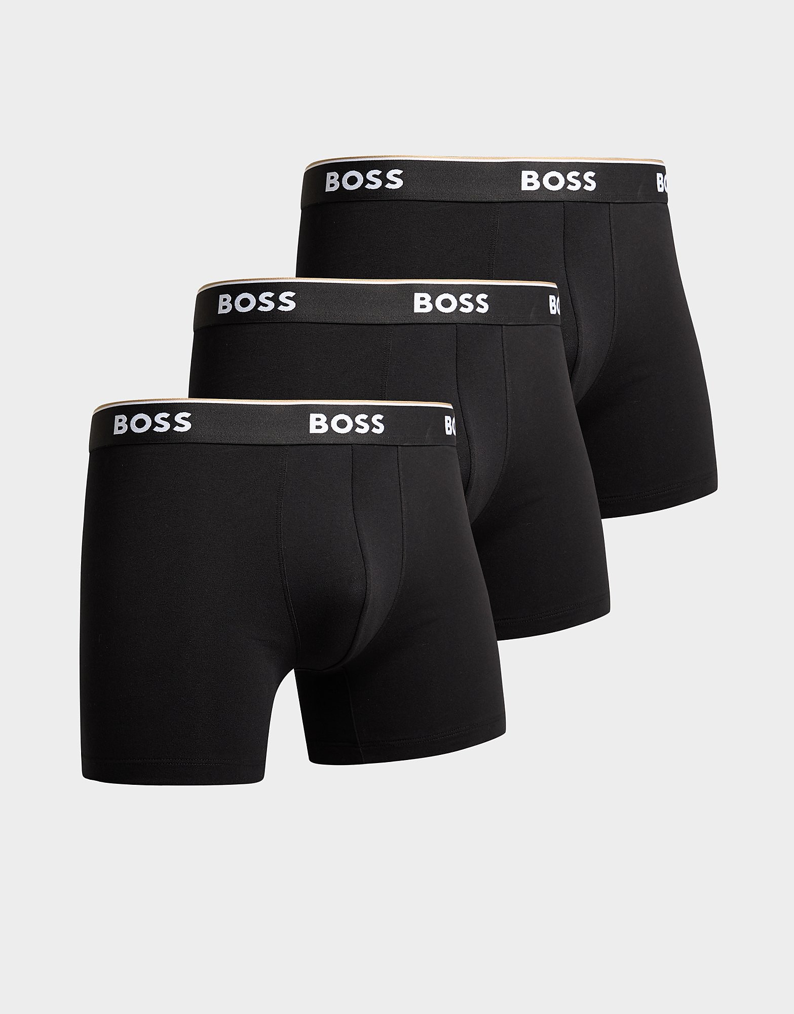 Mens 3-Pack Boxers - Nero, nero nero Uomo taglia M