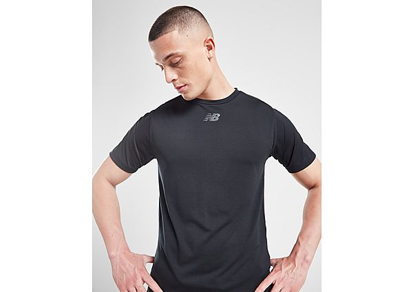 New Balance Impact Run Luminous Short Sleeve T-Shirt Black- Heren Black