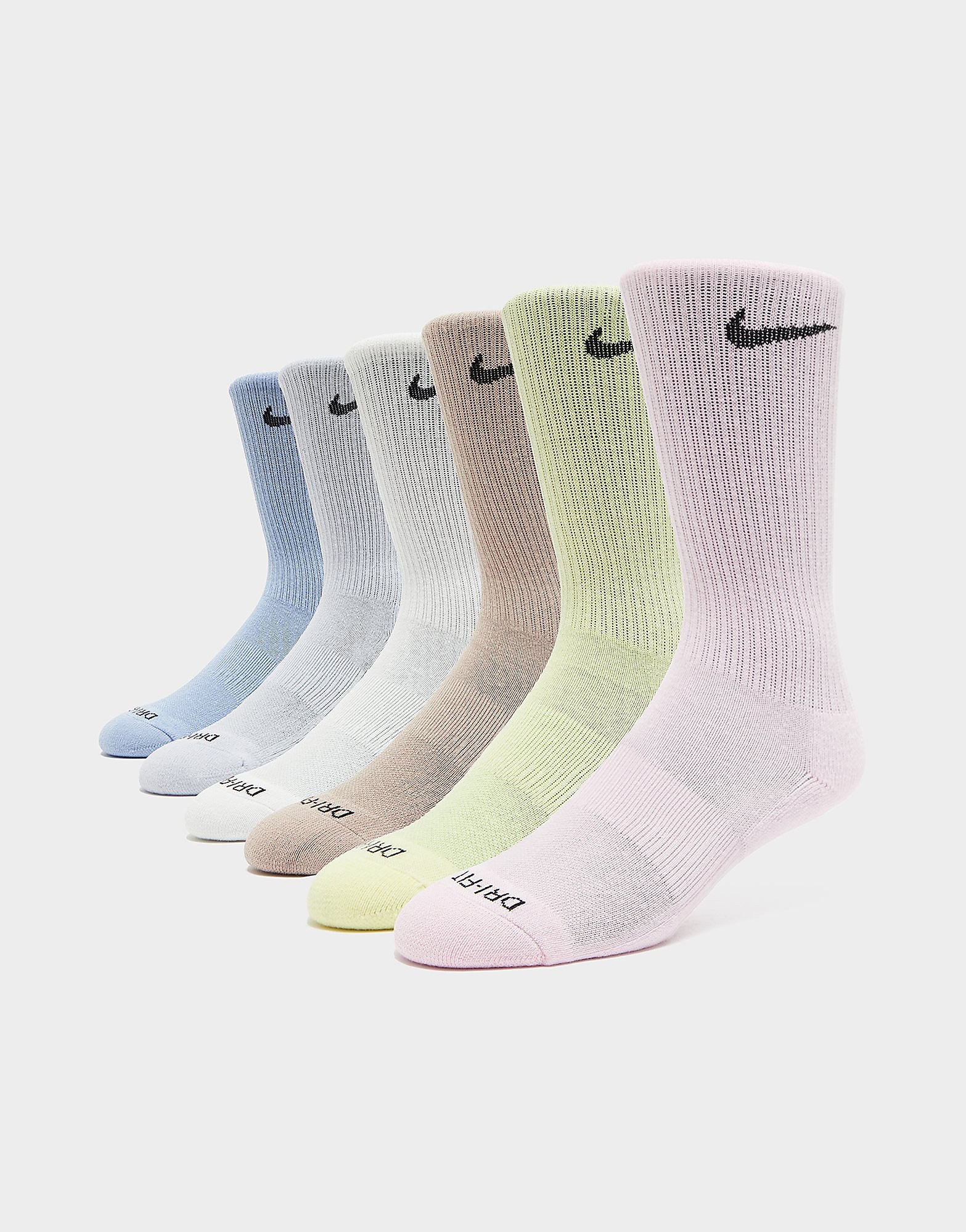 Nike 6 Paires de Chaussettes Rembourrées Crew - vue 3