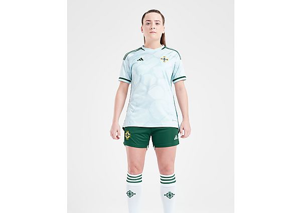 Adidas Northern Ireland 2023 Away Shorts Dames Green- Dames Green