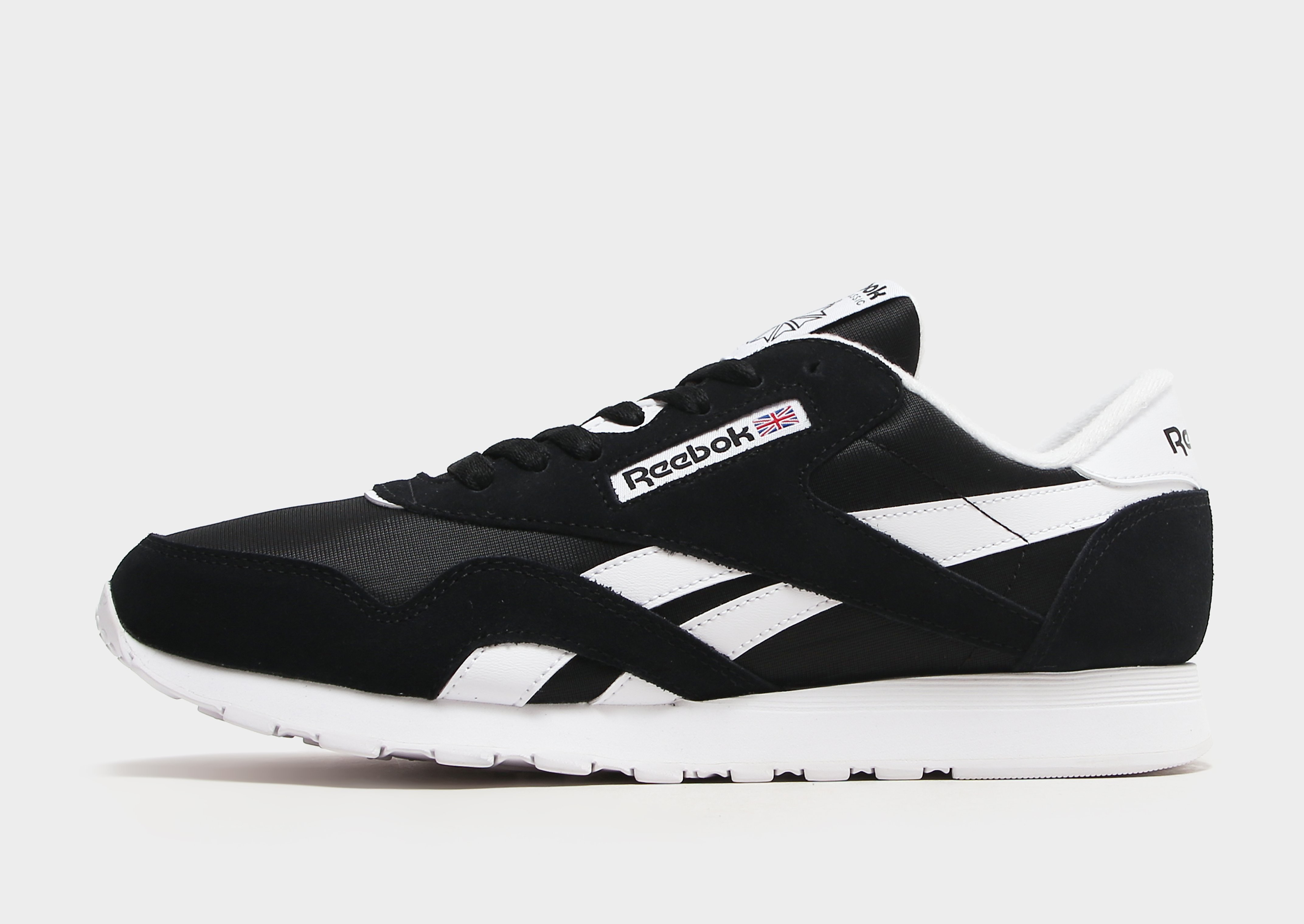 Reebok Classic Nylon herensneaker wit