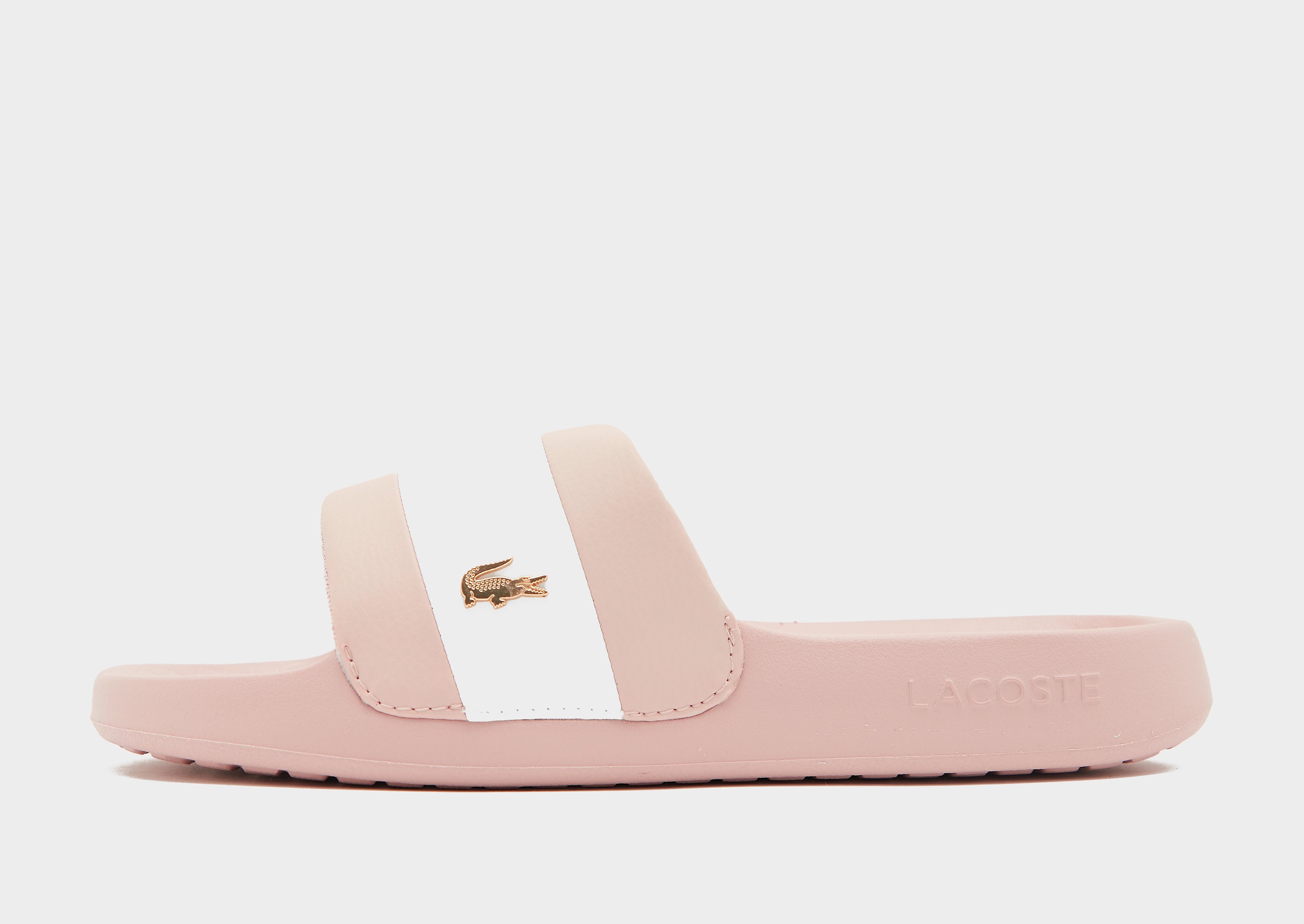 Lacoste Claquettes Serve Pin Femme Tan Tan - vue 2