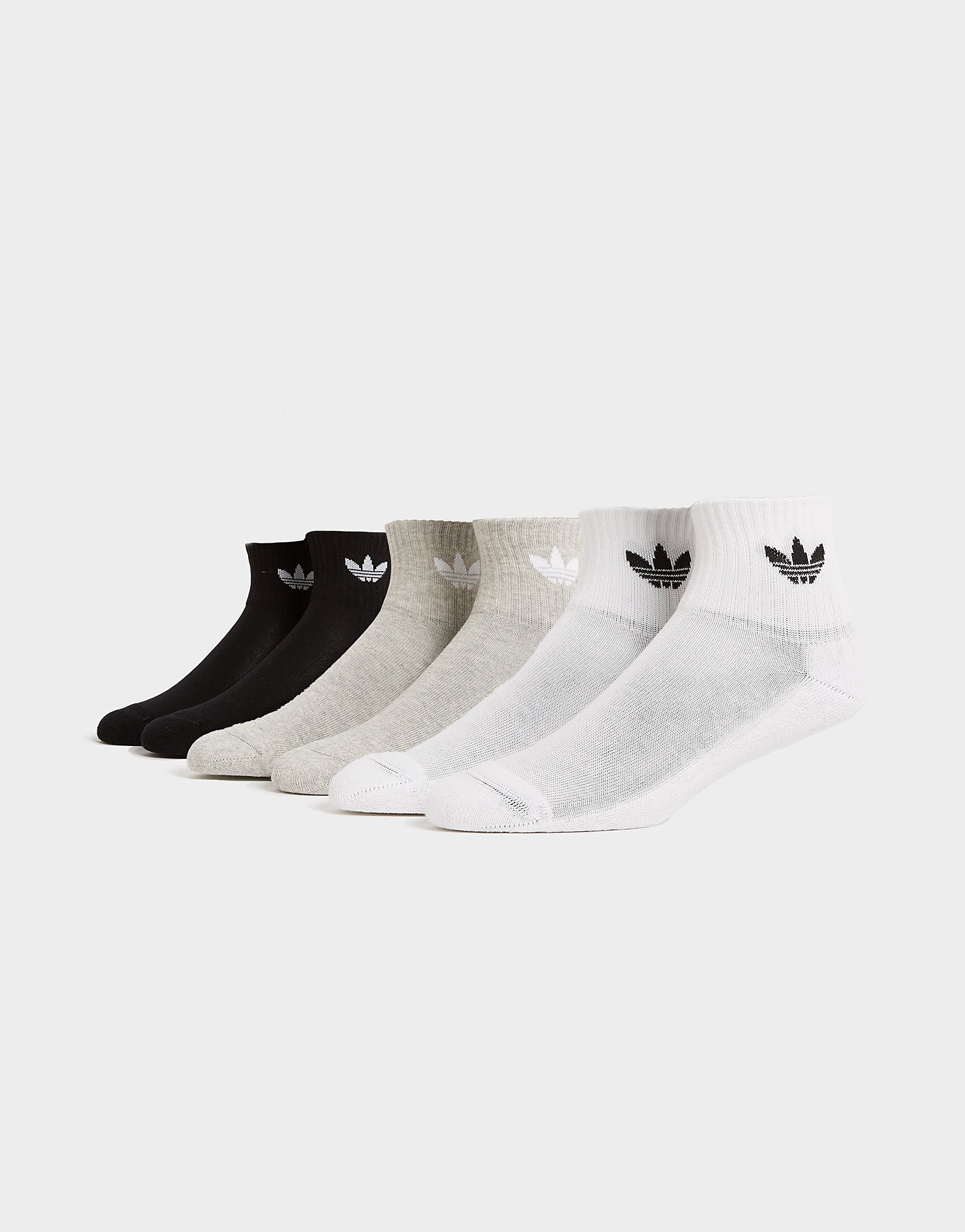 Er-Pack Viertelsocken - Herren, Weiß - male - Size: 40 - 42