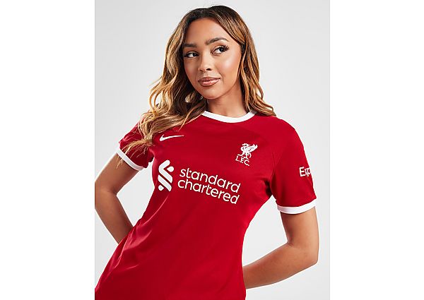 Nike Liverpool FC 2023 24 Home Shirt Dames Red- Dames Red