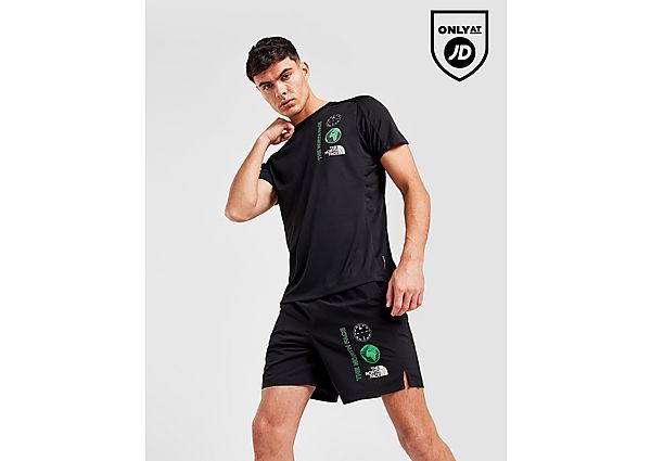The North Face Graphic 24 7 Shorts Black- Heren Black