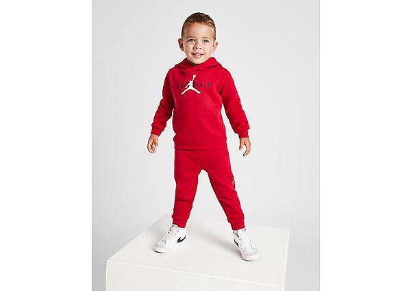 Jordan Jump Hoodie Tracksuit Infant Red