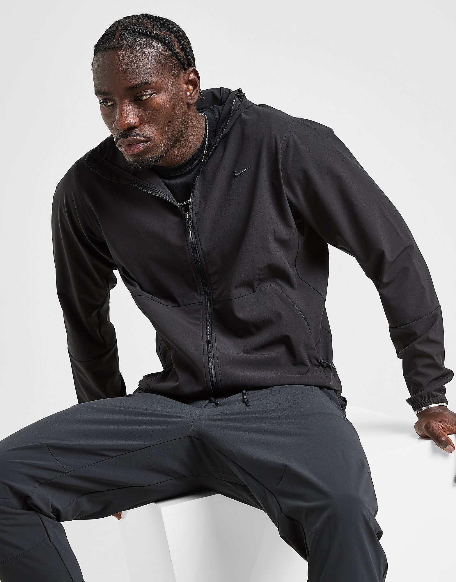 Nike Veste à capuche Unlimited Homme Smoke Smoke - vue 3